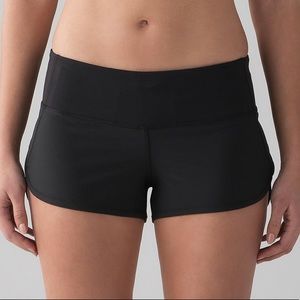 Black Lululemon shorts